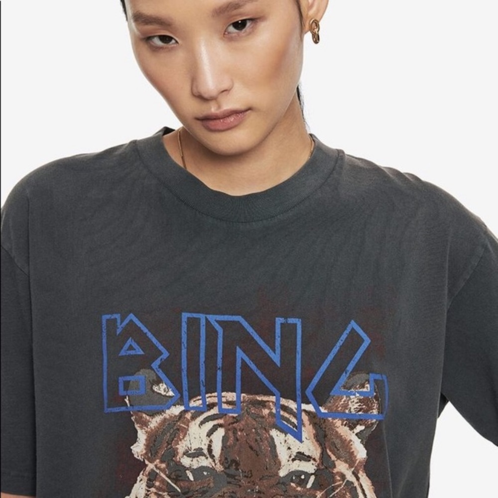 Anine Bing Tiger Tee - Picture 2 of 3